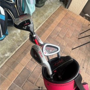 Wilson golf set plus stand bag